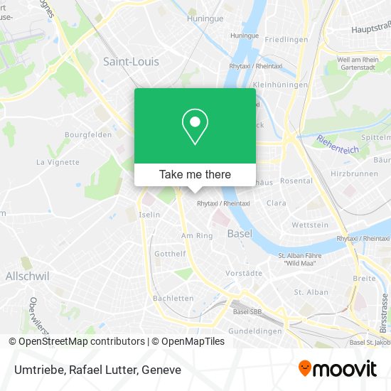 Umtriebe, Rafael Lutter map