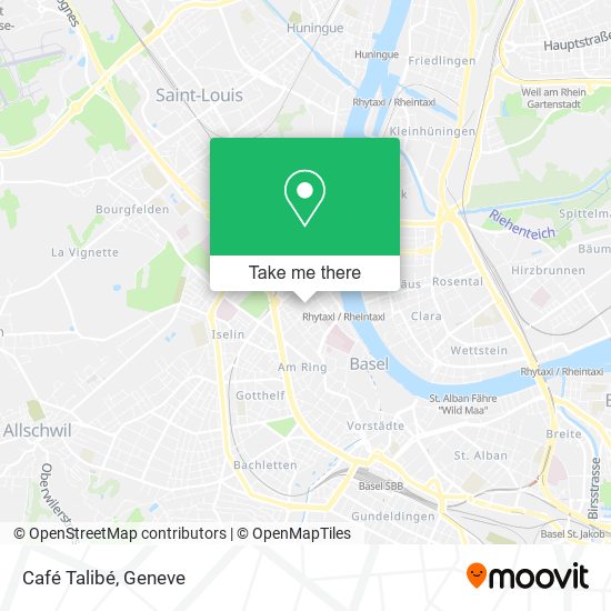 Café Talibé map