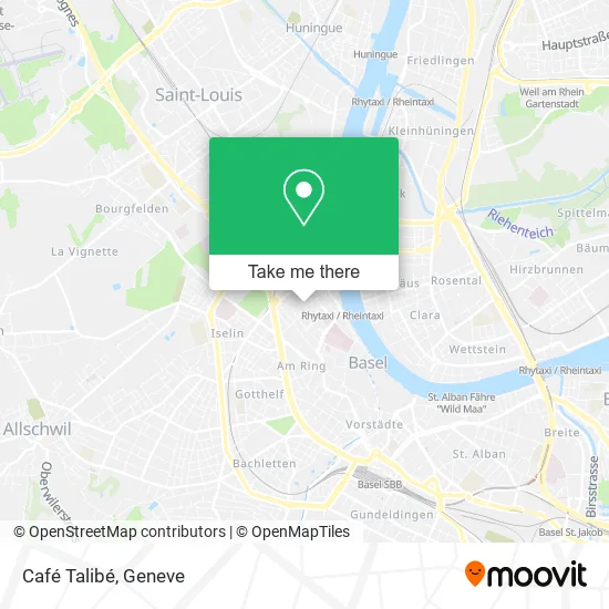 Café Talibé map