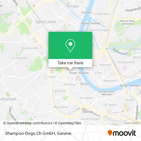 Shampoo-Dogs.Ch GmbH map