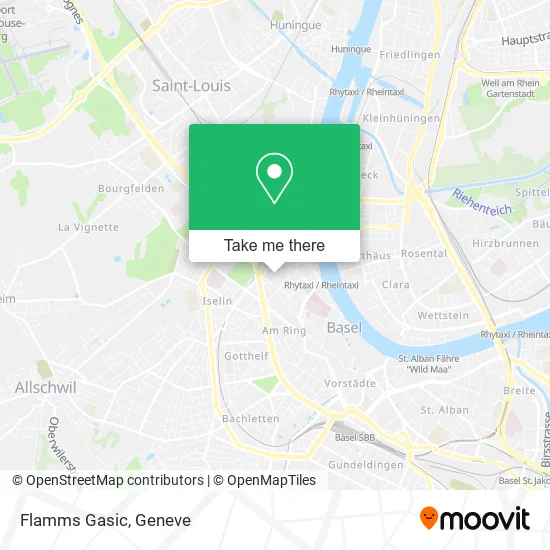 Flamms Gasic map