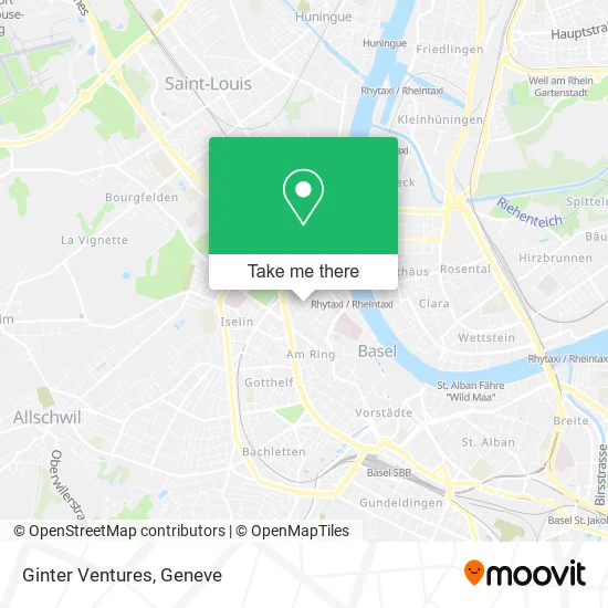 Ginter Ventures map