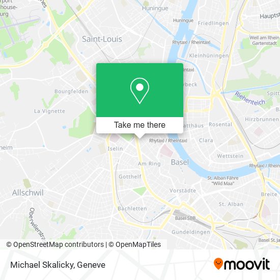 Michael Skalicky map