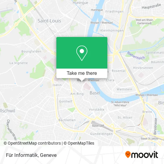 Für Informatik map