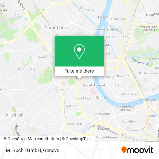 M. Buchli GmbH map