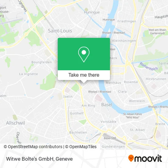 Witwe Bolte's GmbH map