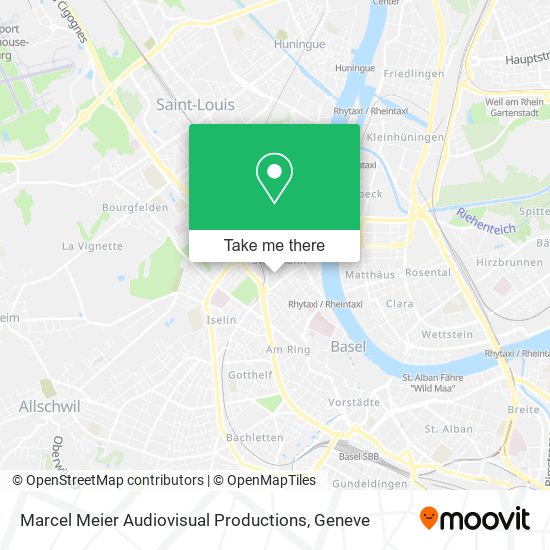 Marcel Meier Audiovisual Productions map