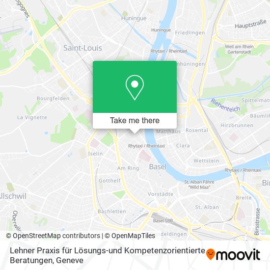 Lehner Praxis für Lösungs-und Kompetenzorientierte Beratungen map
