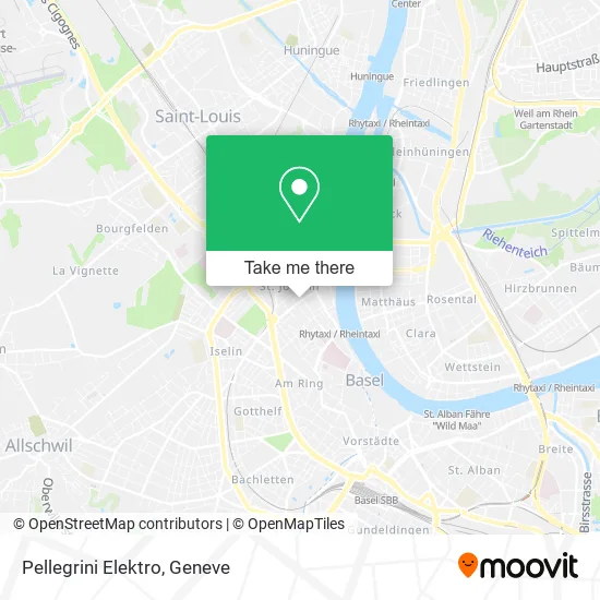 Pellegrini Elektro map