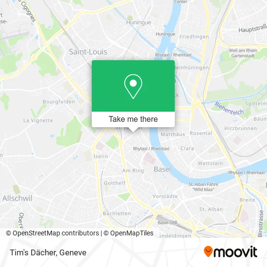 Tim's Dächer map