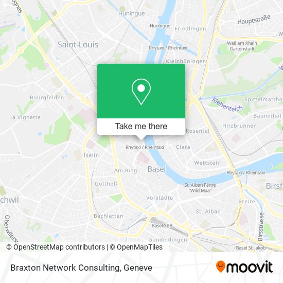 Braxton Network Consulting map