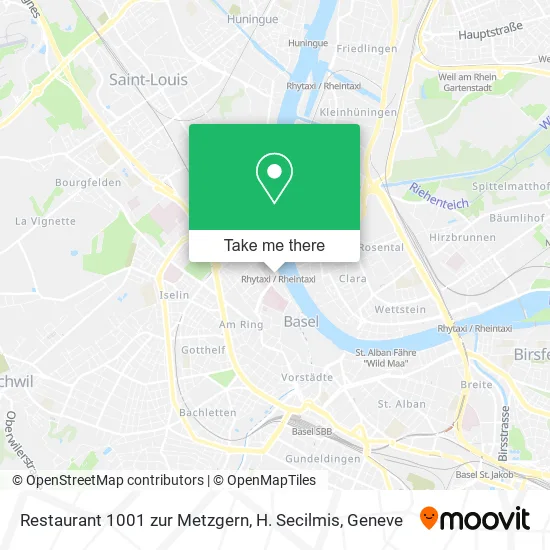 Restaurant 1001 zur Metzgern, H. Secilmis map