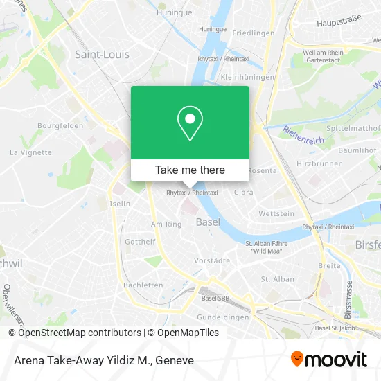 Arena Take-Away Yildiz M. map