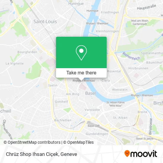 Chrüz Shop Ihsan Ciçek map