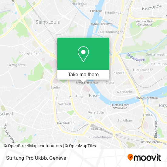 Stiftung Pro Ukbb map