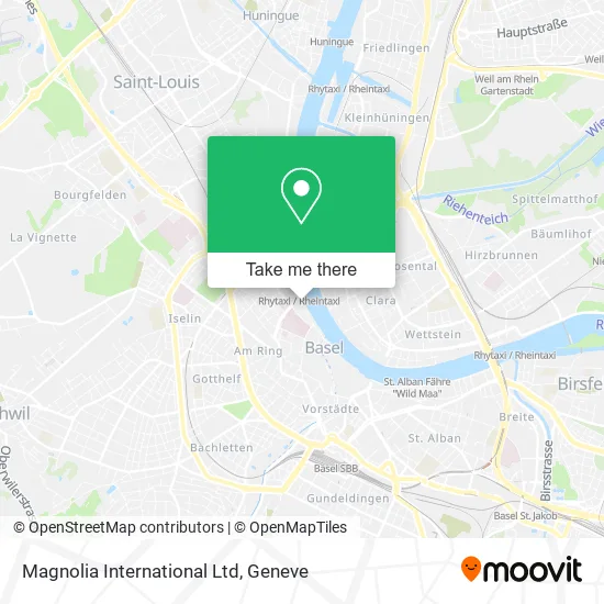 Magnolia International Ltd map