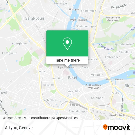 Artyou map