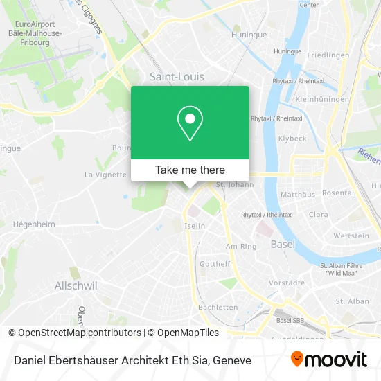 Daniel Ebertshäuser Architekt Eth Sia map
