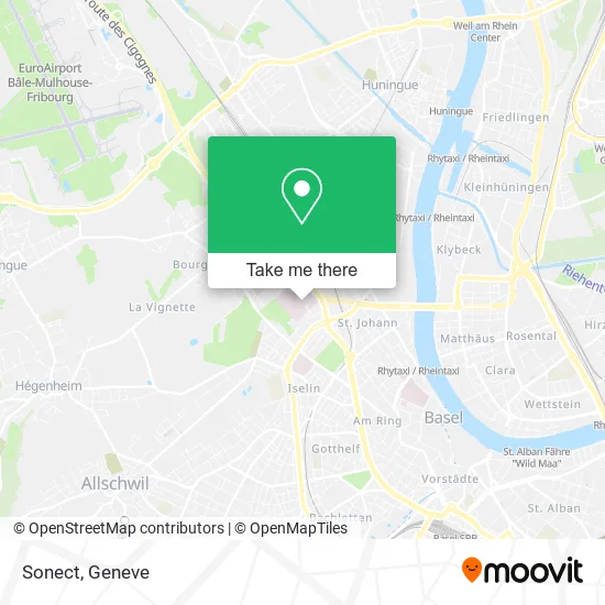 Sonect map
