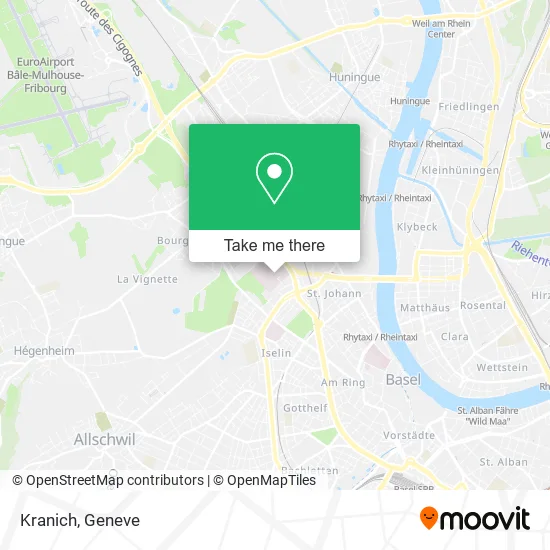 Kranich map