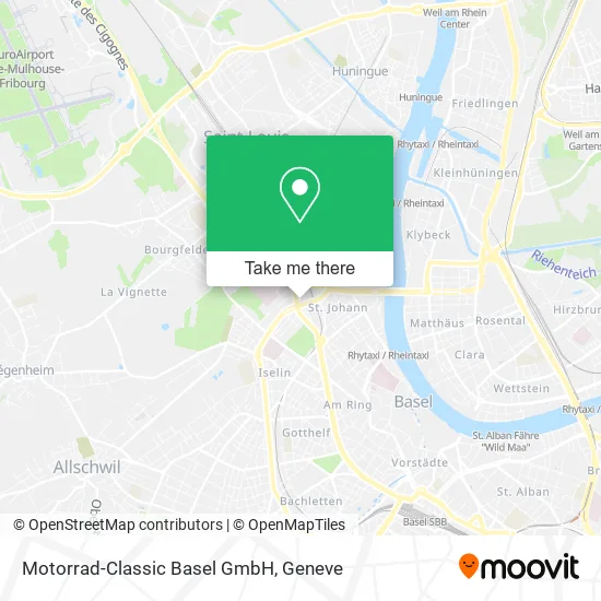 Motorrad-Classic Basel GmbH map