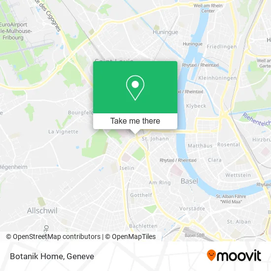 Botanik Home map