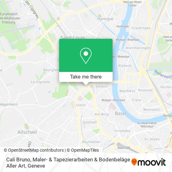 Cali Bruno, Maler- & Tapezierarbeiten & Bodenbeläge Aller Art map