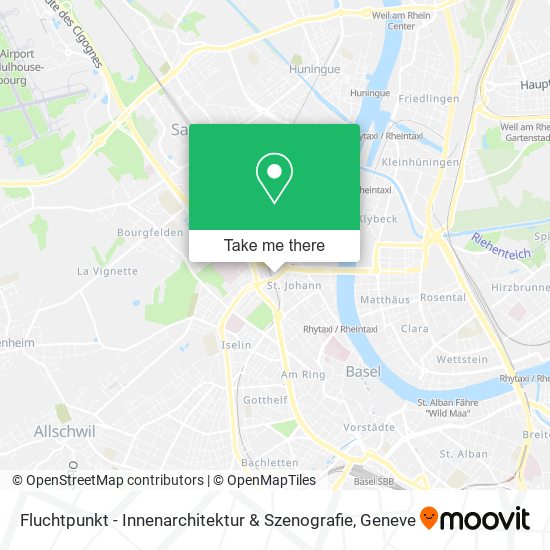 Fluchtpunkt - Innenarchitektur & Szenografie map