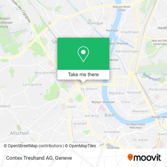 Contex Treuhand AG map