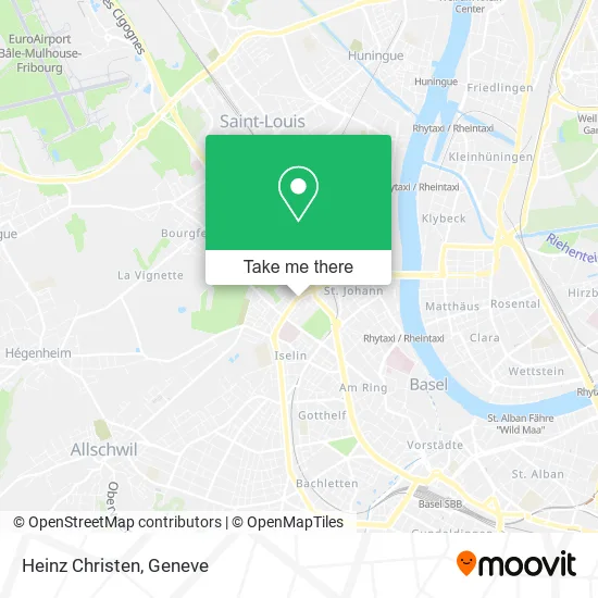 Heinz Christen map