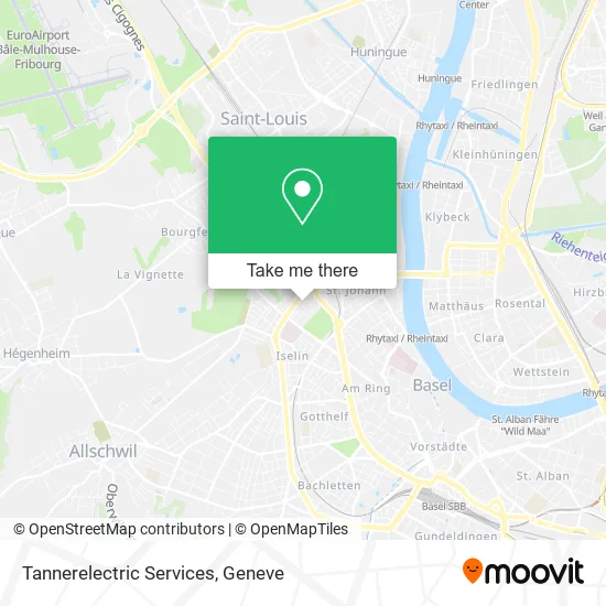 Tannerelectric Services map