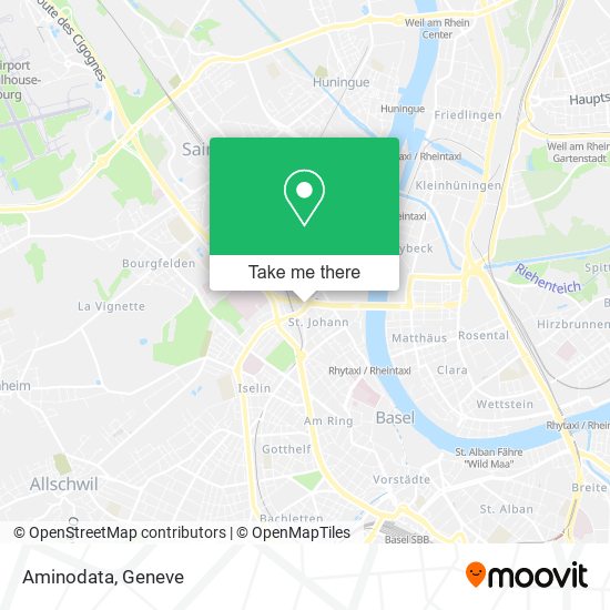 Aminodata map