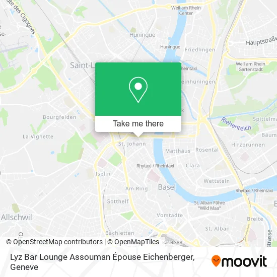Lyz Bar Lounge Assouman Épouse Eichenberger map
