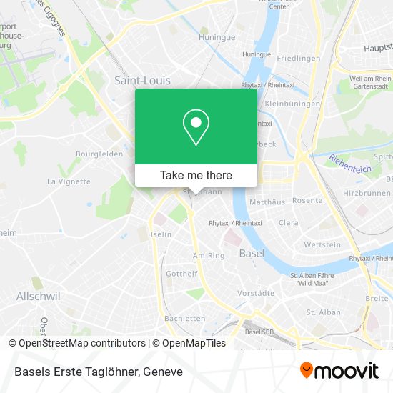 Basels Erste Taglöhner map