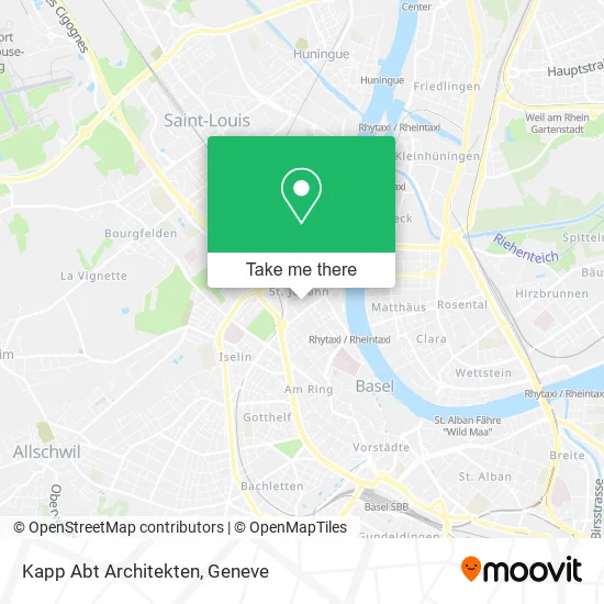 Kapp Abt Architekten map