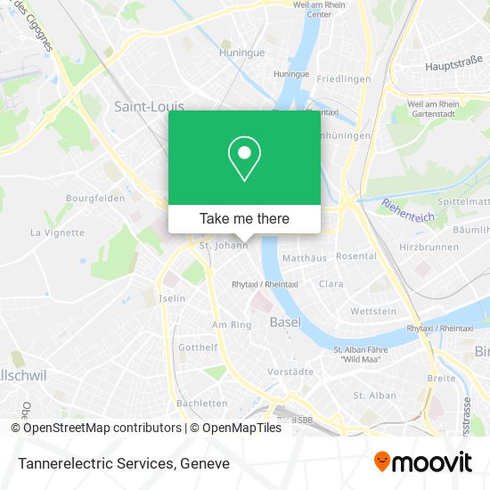 Tannerelectric Services map