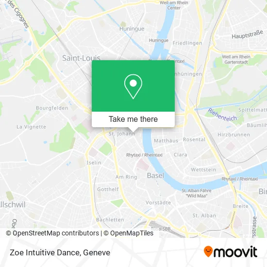 Zoe Intuitive Dance map