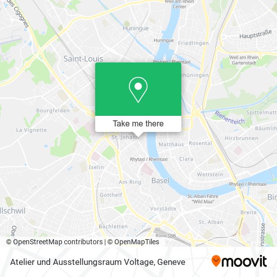 Atelier und Ausstellungsraum Voltage map