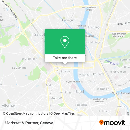 Morisset & Partner map
