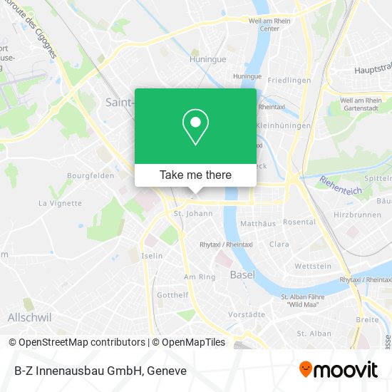 B-Z Innenausbau GmbH map