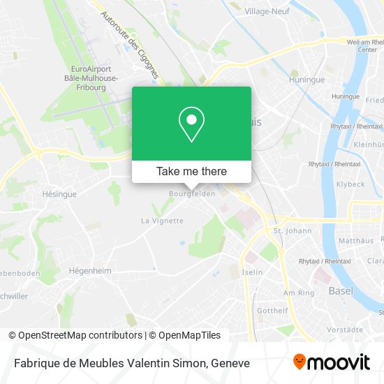 Fabrique de Meubles Valentin Simon map