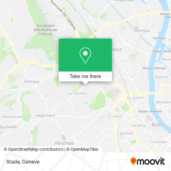 Stade map