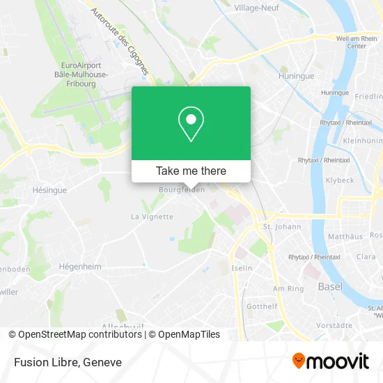 Fusion Libre map
