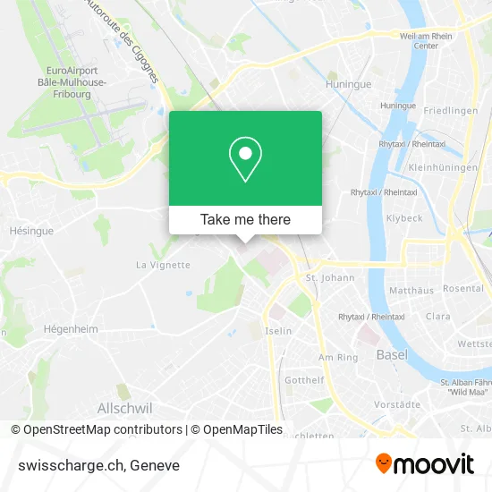 swisscharge.ch map