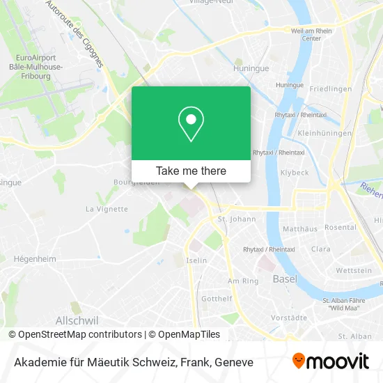 Akademie für Mäeutik Schweiz, Frank map