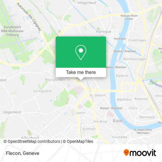 Flecon map