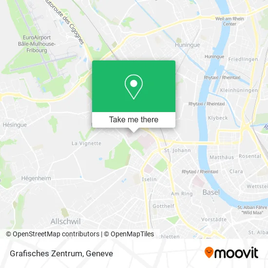 Grafisches Zentrum map