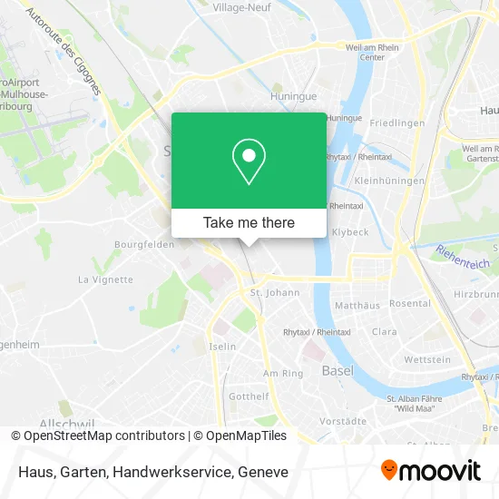 Haus, Garten, Handwerkservice map