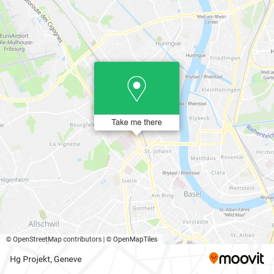Hg Projekt map