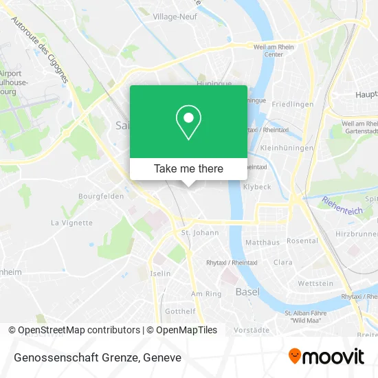 Genossenschaft Grenze map